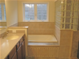 Granite, tile and glass block are all featured in this Monmouth County, NJ modular home