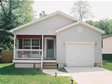 This modular ranch home has a factory built single car garage in Monmouth County, Neptune, NJ