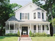 Elegant gazebo style front porch design was incorporated into this Monmouth County, Spring Lake, NJ modular home