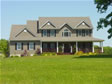 Stylish front roof gables on Monmouth County, NJ site-built home