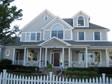 Jersey shore colonial with open floor plan, specialty windows and doors