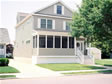 Shore gable end 2-story with enclosed screened porch on crawl space foundation